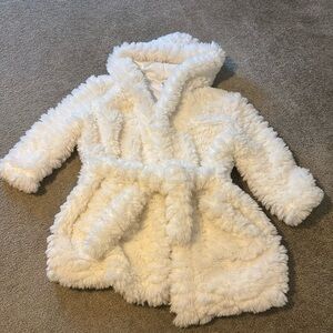 Pottery Barn Teen Faux Fur bathrobe
